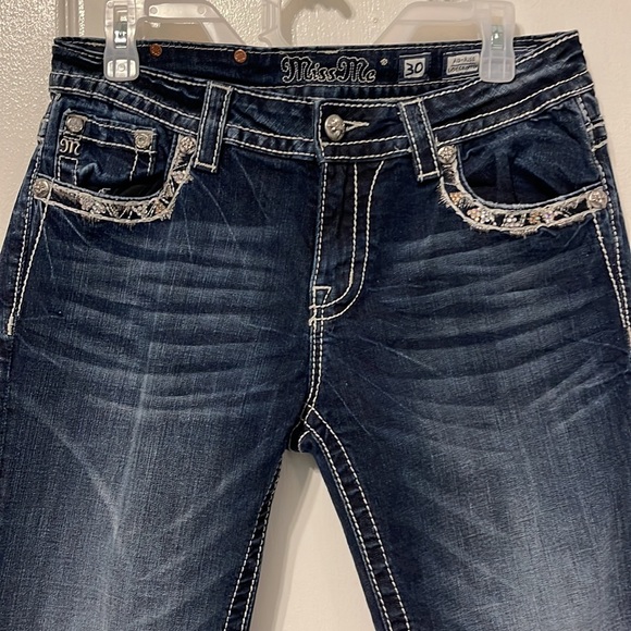 Miss Me Mid- Rise Easy Cropped jeans - Picture 6 of 7